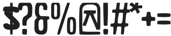 Daaf Ninja Font Regular otf (400) Font OTHER CHARS