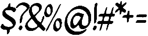 Dabija ttf (400) Font OTHER CHARS