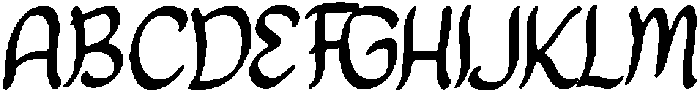 Dabija ttf (400) Font UPPERCASE