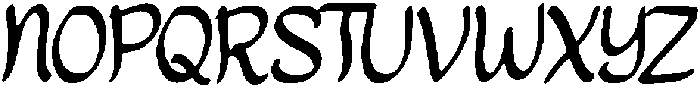 Dabija ttf (400) Font UPPERCASE