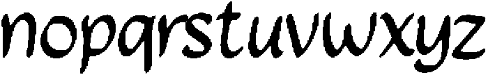 Dabija ttf (400) Font LOWERCASE