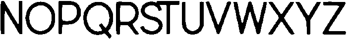 Dacosi ttf (400) Font UPPERCASE