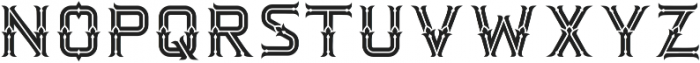 Dacota Typeface Basic ttf (400) Font UPPERCASE