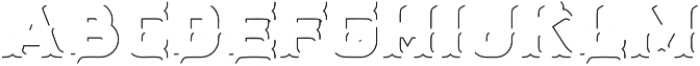 Dacota Typeface Dropline ttf (400) Font LOWERCASE