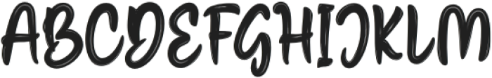 Dactylus-Regular otf (400) Font UPPERCASE