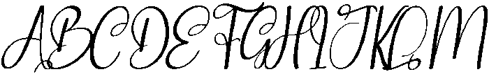 Daddy Baby Regular otf (400) Font UPPERCASE