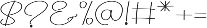 Daddy Calligraphy Regular otf (400) Font OTHER CHARS