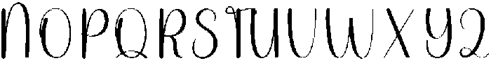 Daddy Heart Regular otf (400) Font UPPERCASE