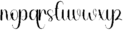 Daddy Heart Regular otf (400) Font LOWERCASE
