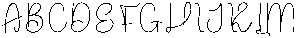 Daddy Regular otf (400) Font UPPERCASE