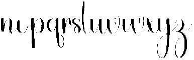 Daddy Regular otf (400) Font LOWERCASE