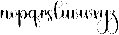 Daddy Regular otf (400) Font LOWERCASE
