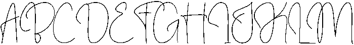 Daddy Shark Regular otf (400) Font UPPERCASE