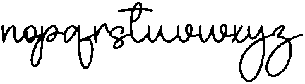 Daddy Signature Regular otf (400) Font LOWERCASE
