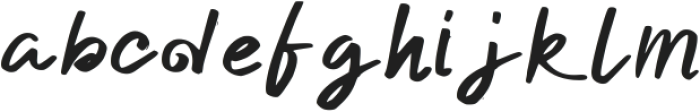 Daddydaughter Regular ttf (400) Font LOWERCASE