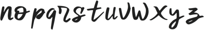 Daddydaughter Regular ttf (400) Font LOWERCASE