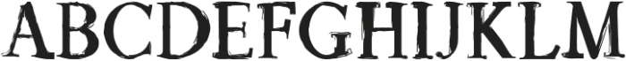 Daduidog-Regular otf (400) Font UPPERCASE