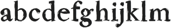 Daduidog-Regular otf (400) Font LOWERCASE