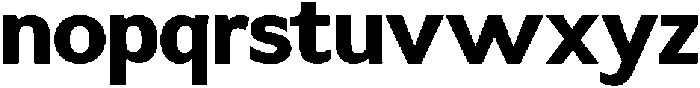 DafeRanst-Bold otf (700) Font LOWERCASE