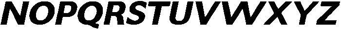 DafeRanst-BoldItalic otf (700) Font UPPERCASE