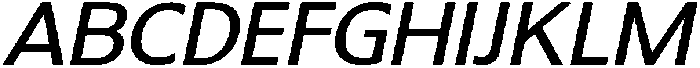 DafeRanst-Italic otf (400) Font UPPERCASE