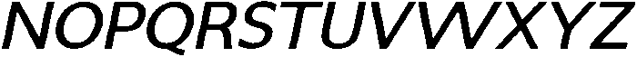DafeRanst-Italic otf (400) Font UPPERCASE