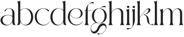 Dagine Regular otf (400) Font LOWERCASE