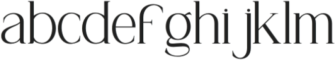 Dagonia Light otf (300) Font LOWERCASE