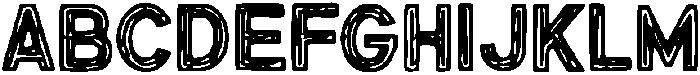 Dahe ttf (400) Font UPPERCASE