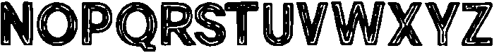 Dahe ttf (400) Font UPPERCASE