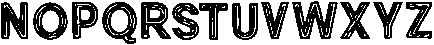 Dahe ttf (400) Font LOWERCASE