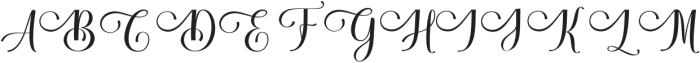 Dahgean Bold Regular otf (700) Font UPPERCASE