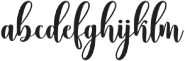 Dahgean Bold Regular otf (700) Font LOWERCASE