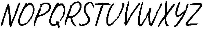 Dahlia Blues Regular otf (400) Font UPPERCASE
