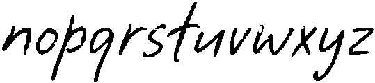 Dahlia Blues Regular otf (400) Font LOWERCASE