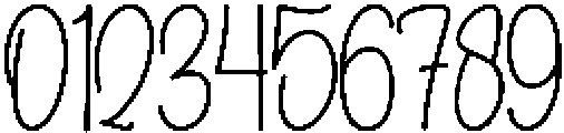 Dahlia Calligraphy Regular otf (400) Font OTHER CHARS