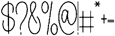 Dahlia Calligraphy Regular otf (400) Font OTHER CHARS