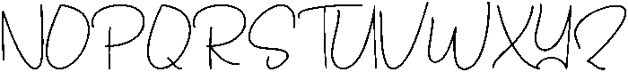 Dahlia Calligraphy Regular otf (400) Font UPPERCASE