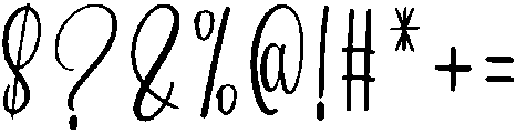 Dahlia Regular otf (400) Font OTHER CHARS