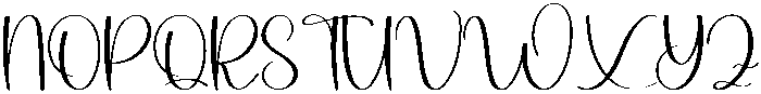 Dahlia Regular otf (400) Font UPPERCASE