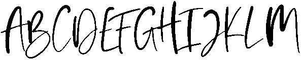 Dahlia Regular otf (400) Font UPPERCASE