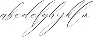 Dahliakeys Italic otf (400) Font LOWERCASE
