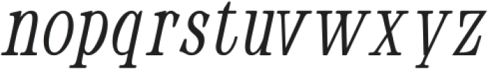 Dahliana Semi Bold Oblique otf (600) Font LOWERCASE