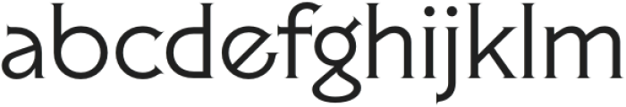 Dahuia Regular otf (400) Font LOWERCASE