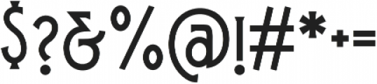 Daily Bay Serif Regular otf (400) Font OTHER CHARS