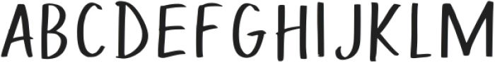 Daily Bread Regular otf (400) Font LOWERCASE