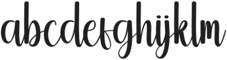 Daily Bright Regular otf (400) Font LOWERCASE