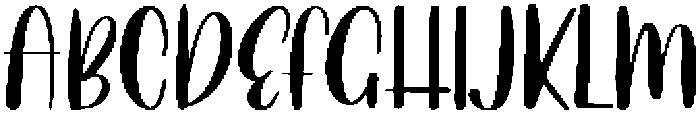 Daily Hand otf (400) Font UPPERCASE