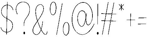 Daily  Journal Regular otf (400) Font OTHER CHARS
