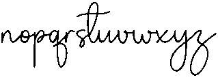 Daily  Journal Regular otf (400) Font LOWERCASE
